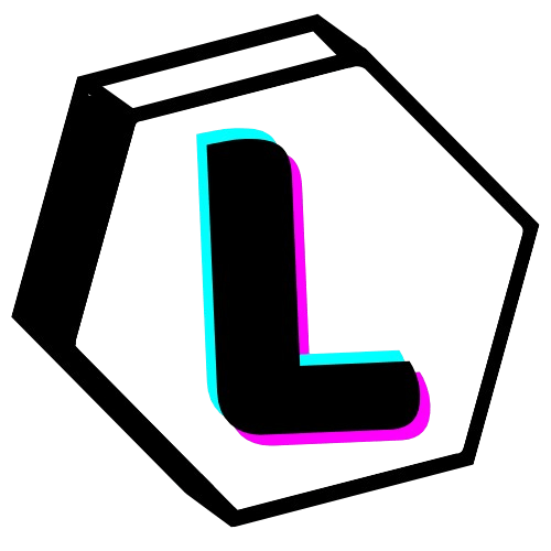 Logo principal PagesLocales.fr avec la lettre L stylisée sur fond blanc